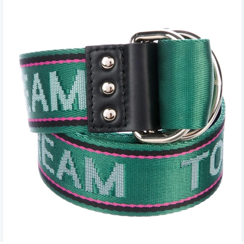 Maje Dream Tomorrow Cinch Canvas Belt - One Size - 45” long, 1.5” wide.